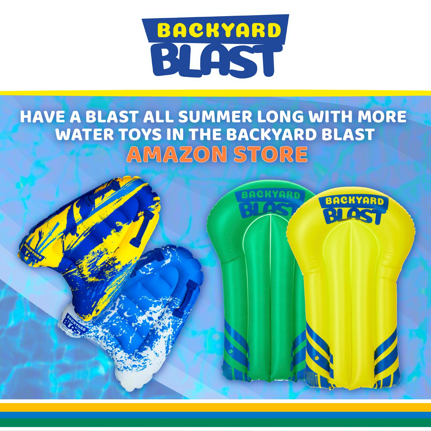 B09VLKNZK2.PT06 10’ x 6’ Splash Zone, Water Slide Splash Pad Accessory - Image 7
