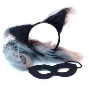 racoon mainheadbandandtail